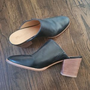 Madewell black heels!